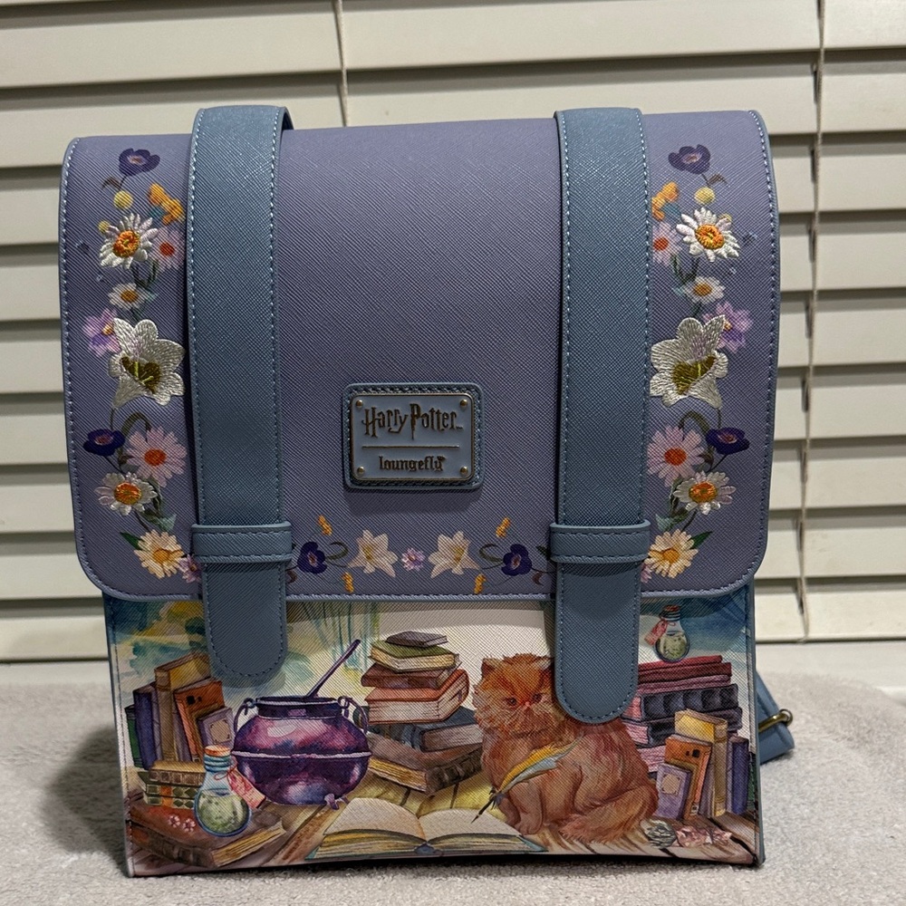 Loungefly Harry Potter Floral Herbology Mandrake Mini Backpack”